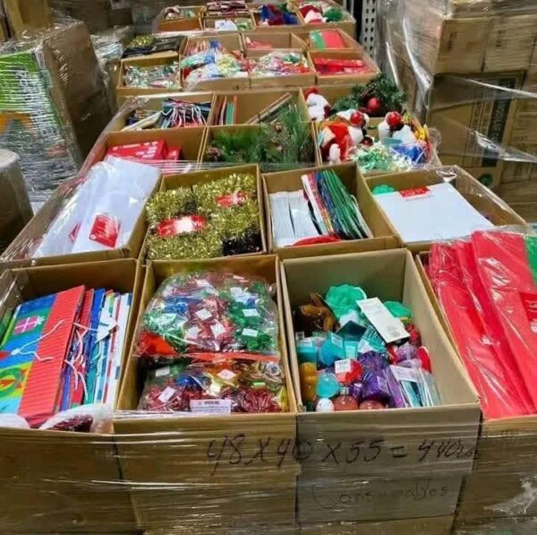 Christmas pallets