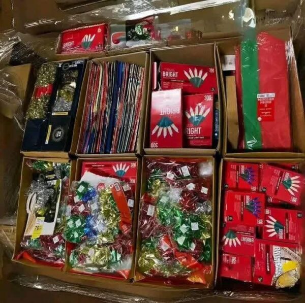 Christmas pallets